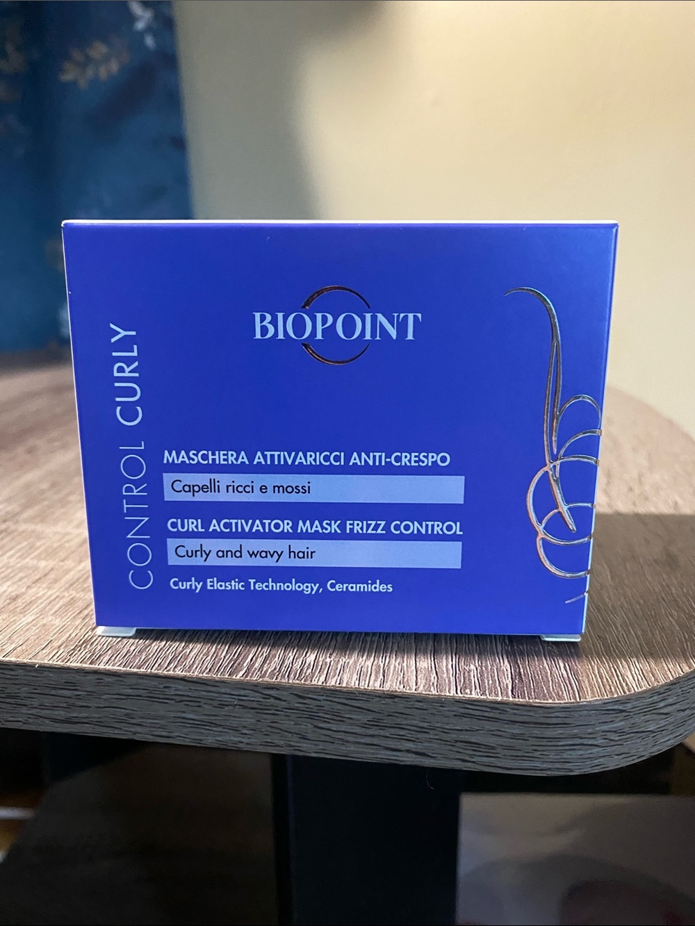 Biopoint Control Curly Curl Activator Mask - Blue